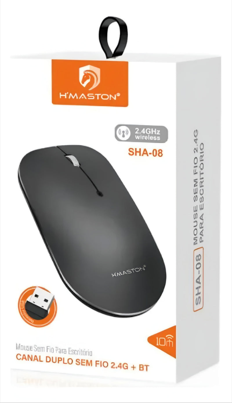Mouse sem fio H'Maston SHA-07