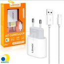CARREGADOR USB TIPO C RAPIDO 
3.1A LEHMOX LE-511-4