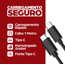 CARREGADOR USB C/USB C TURBO 
POWER 30W LEHMOX LE-490PD