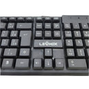 TECLADO USB PARA ESCRITORIO 
LEHMOX LEY-1604