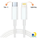 CARREGADOR PARA IPHONE TURBO 45W USB C/LIGHTNING LEHMOX LE-405 A+IOS