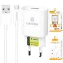 CARREGADOR USB TIPO C RAPIDO 
3.1A LEHMOX LE-511-4