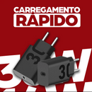 CARREGADOR USB C/USB C TURBO 
POWER 30W LEHMOX LE-490PD