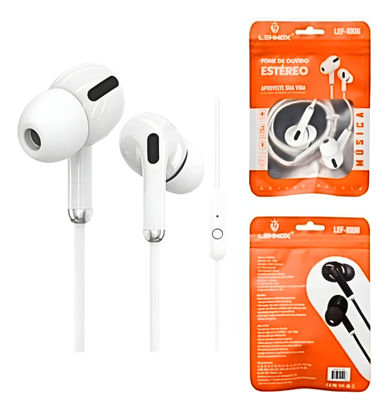FONE DE OUVIDO LEHMOX LEF-1006