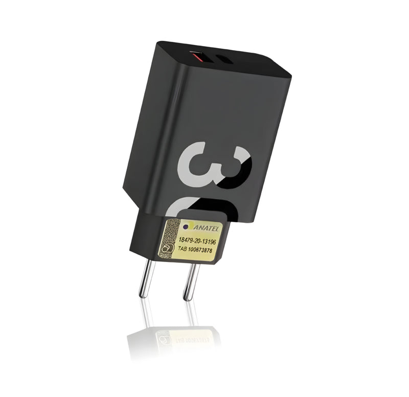 CARREGADOR TURBO USB TIPO C 
LEHMOX LE-490 A+C