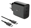 CARREGADOR USB C POWER 
ADAPTER TRIO 65W PD LEHMOX