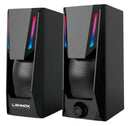 CAIXA DE SOM GAMER PARA PC 
USB COM LED RGB LEHMOX LEY-
1873